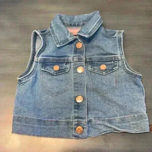 BCBG Toddler Girls Denim Vest